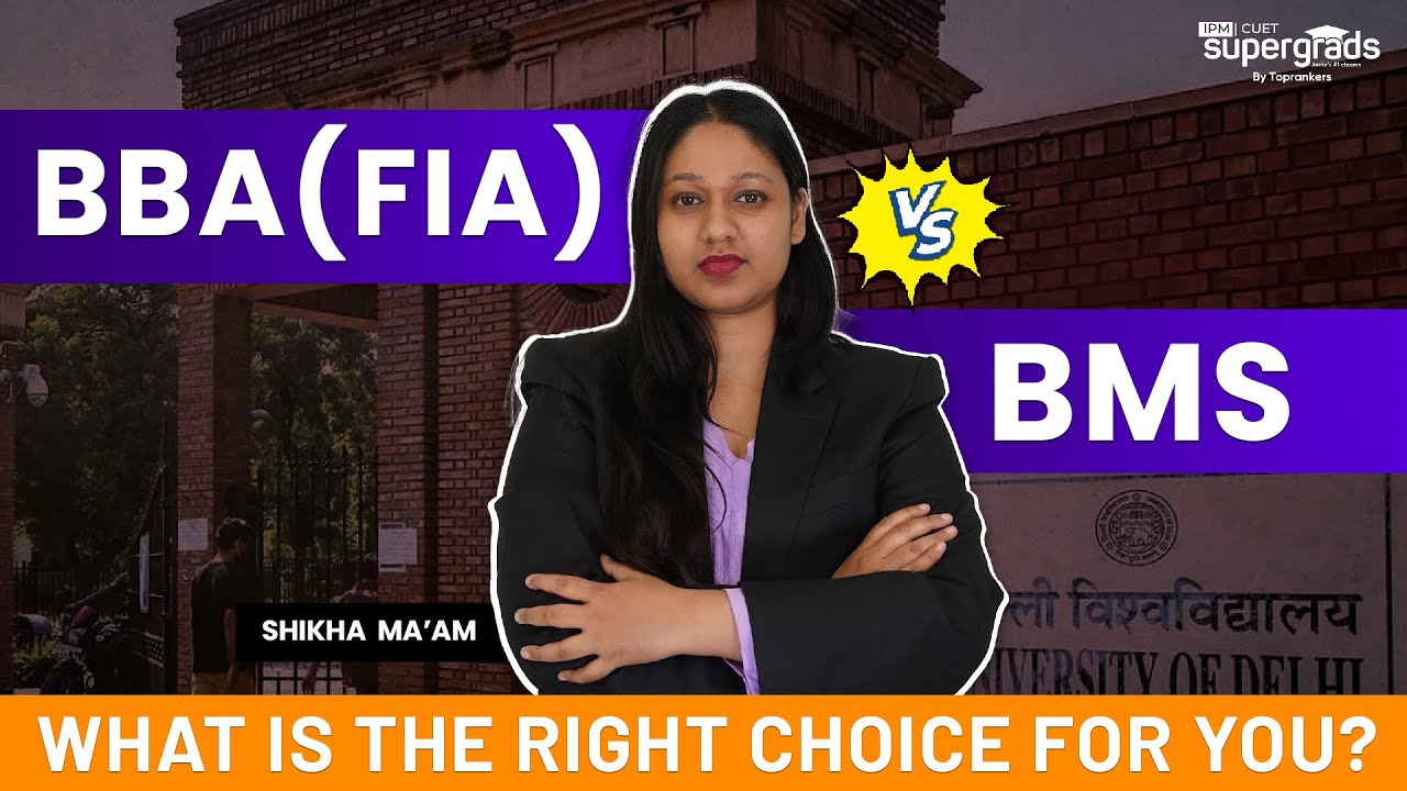 BBA(FIA) Vs BMS | Which Course is Right for You? Best Course | BBA Vs BMS Best Option
