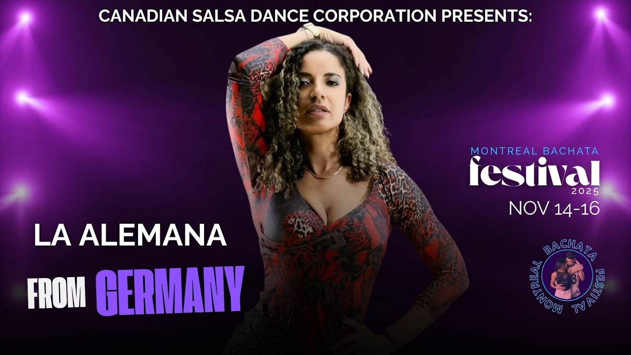 La Alemana (Tanja Kensinger) – Ahí VaPinto Picasso - Bachata Ladies Styling