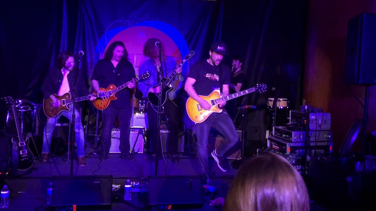 NAMM 2019 - Eric Steckel , Doug Rappoport,  Jared James Nichols and Alastair Greene Jam