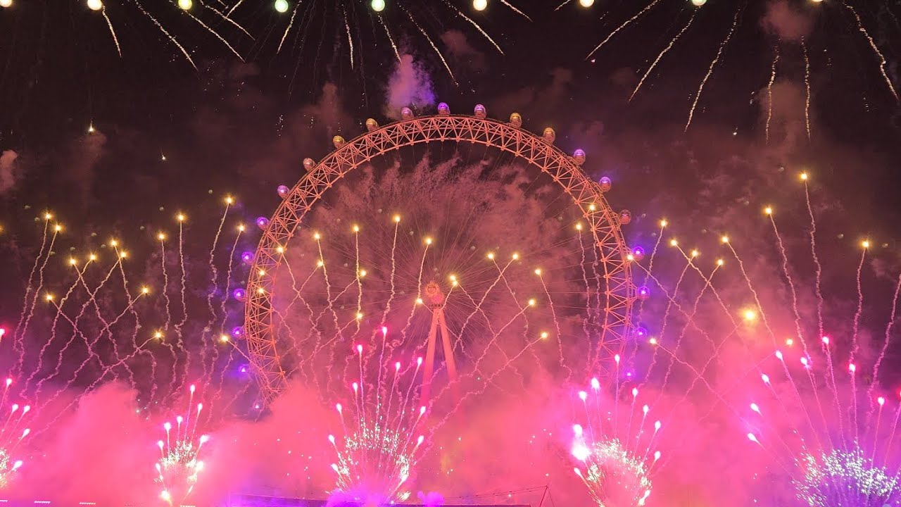 London New Year Fireworks 2026 - UK