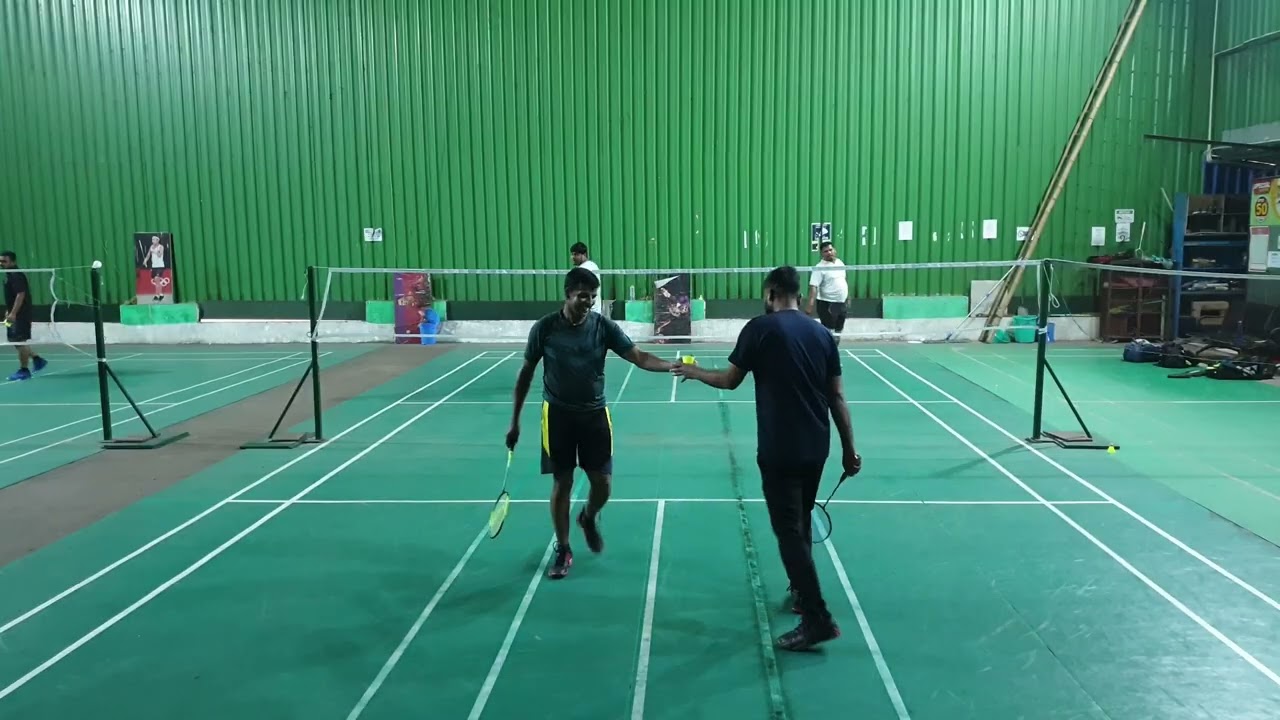 Soumyaa & Sesha VS Saumya & Soumya |Thirdcourt |Badminton |MensDoubles |ClubBadminton |YonexMavis350