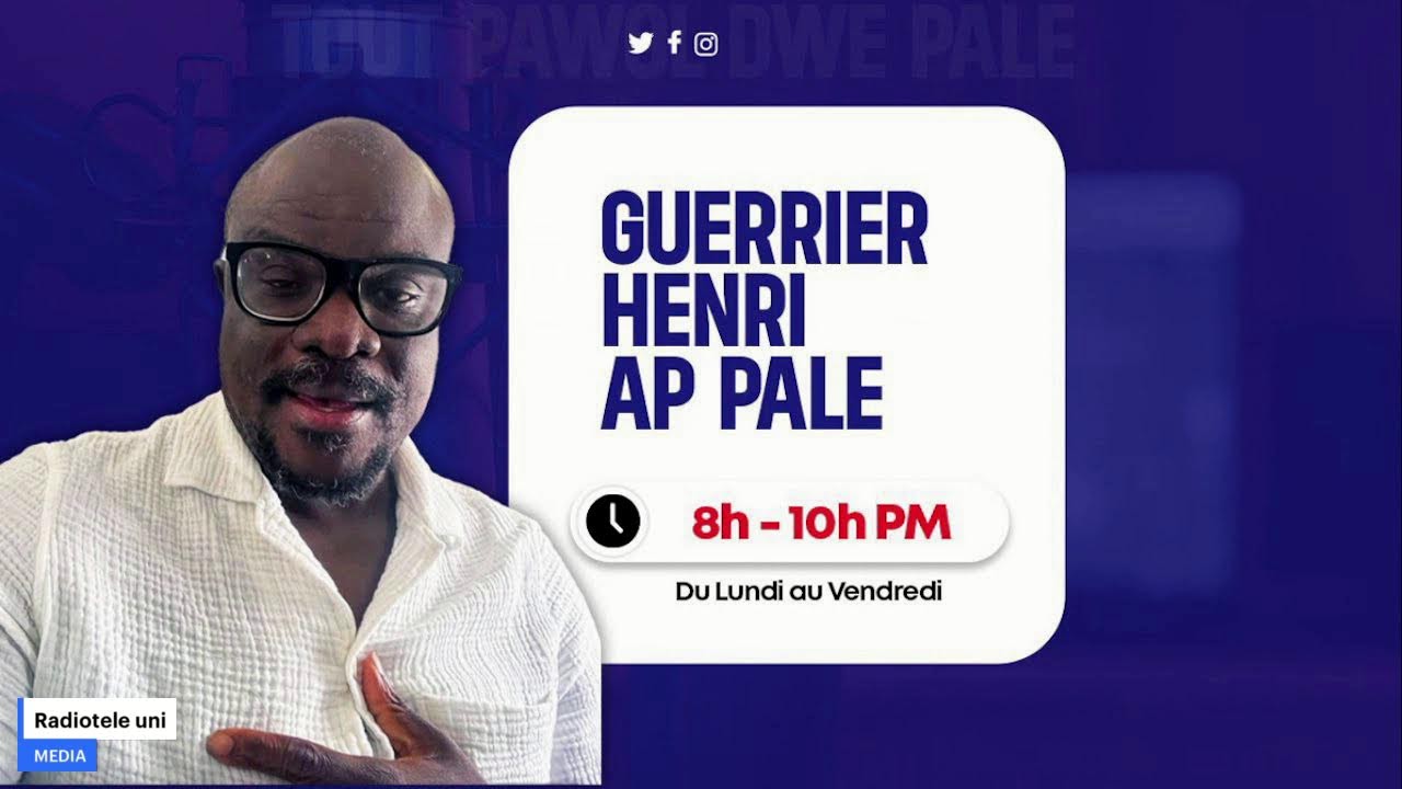 GUERRIER HENRI AP PALE ||  LUNDI 15 DECEMBRE 2025 II RADIO TELE UNI UNI ll  @FOLLOWERS  @SUPERFANS