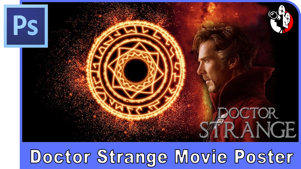 Photoshop Tutorial - Make Doctor Strange movie poster