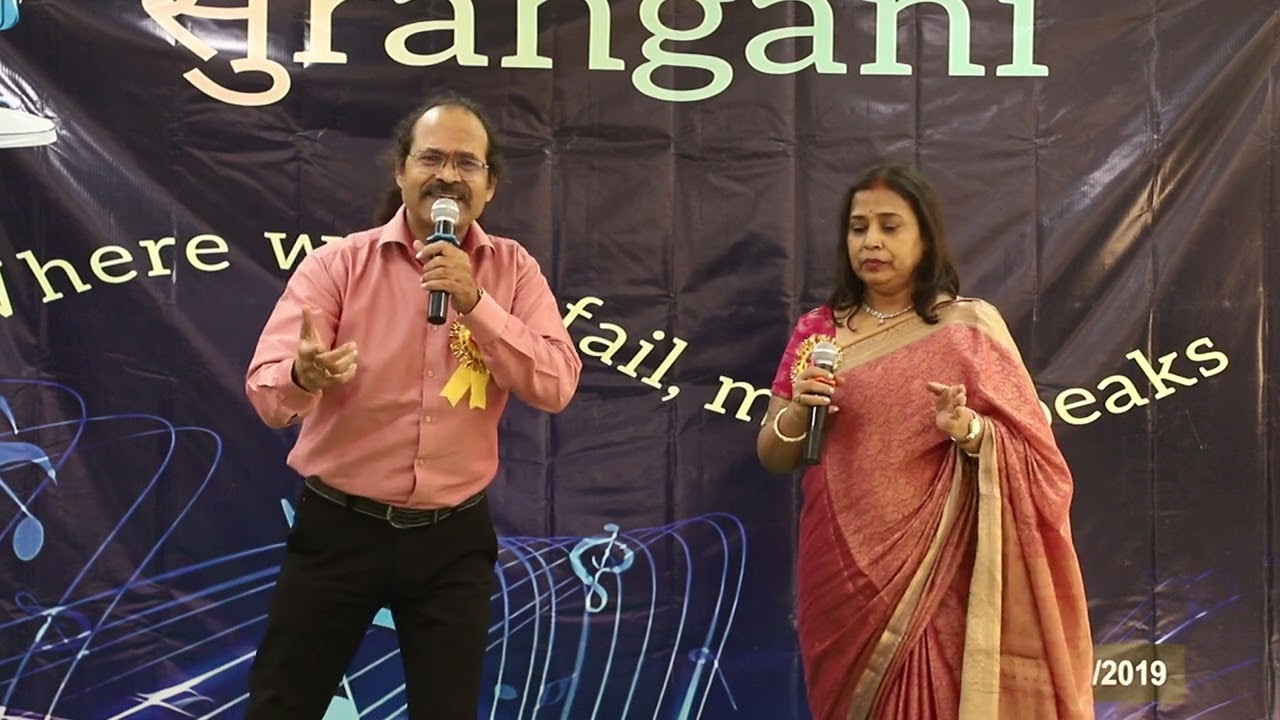 Itna to yaad hai mujhe.. . Atul ji and Kavita 