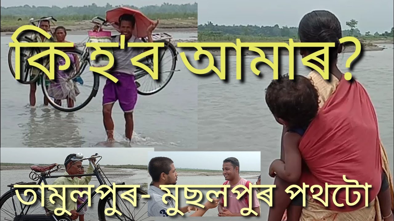 তামুলপুৰ-মুছলপুৰ পথৰ পাগলদিয়াৰ দলং BREAKING NEWS ASSAM: TAMULPUR- MUSALPUR ROAD PAGALDIA BRIDGE