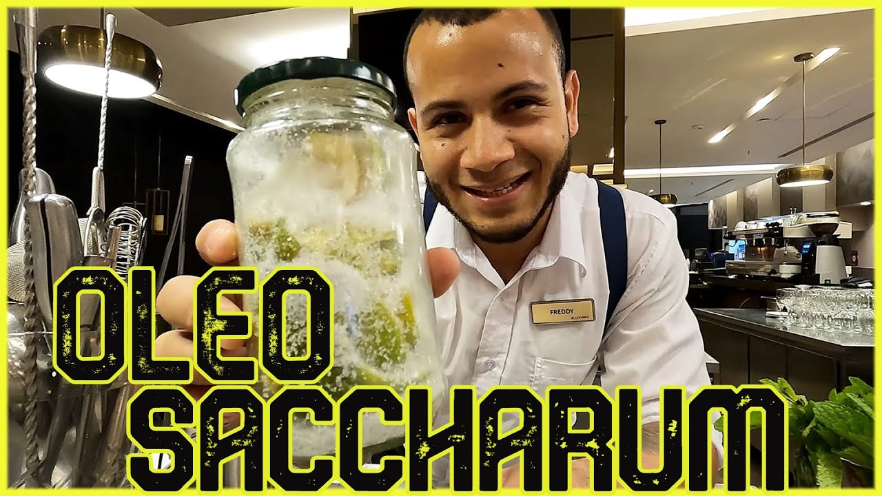 OLEO SACCHARUM-CURSO DE ALMIBAR #BARTENDER #MIXOLOGIA #syrup