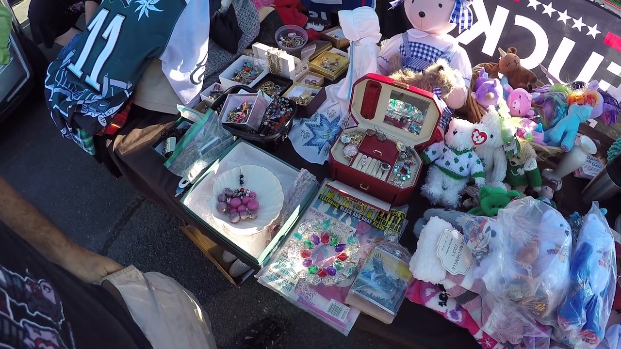 Nice Day of Shopping the Flea Market always on the hunt