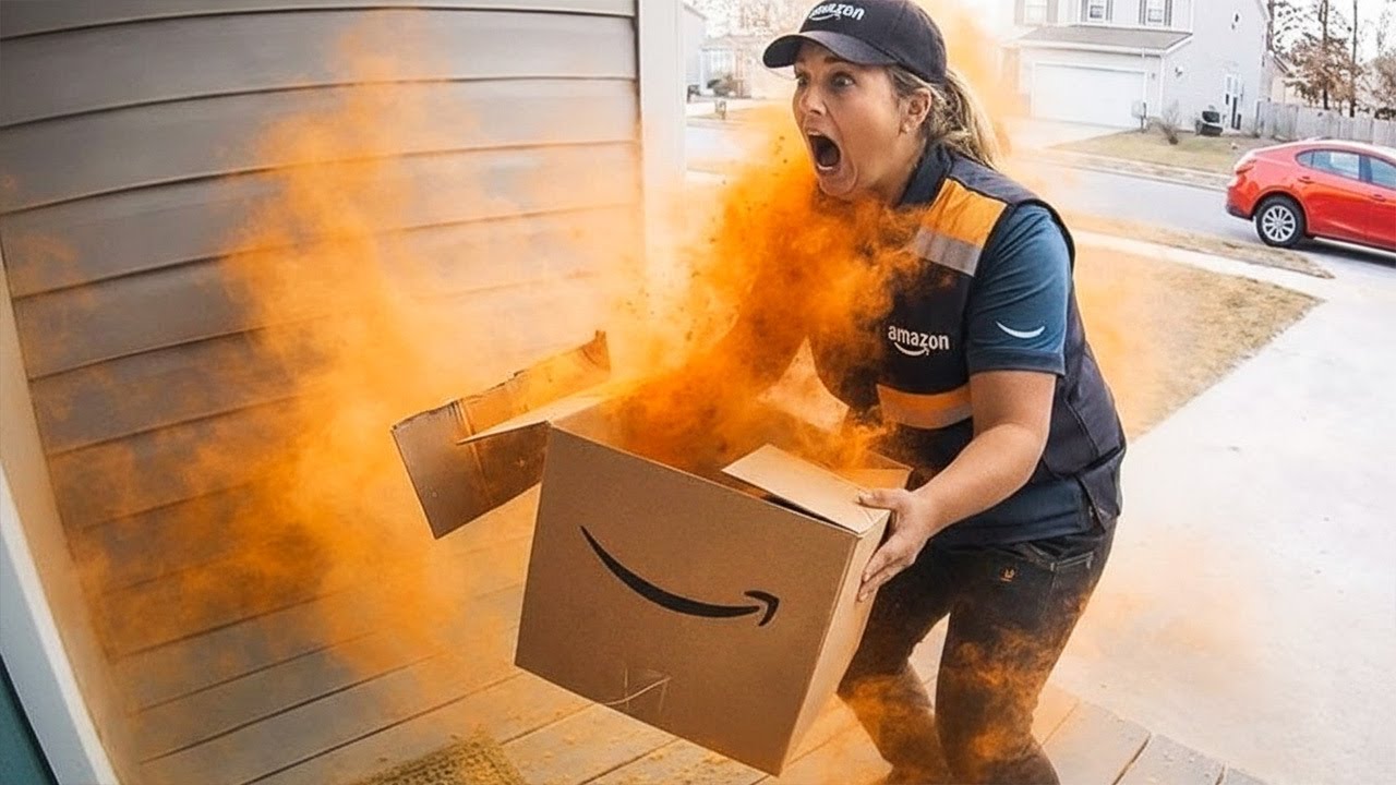 Dumbest Delivery Drivers Caught On Camera