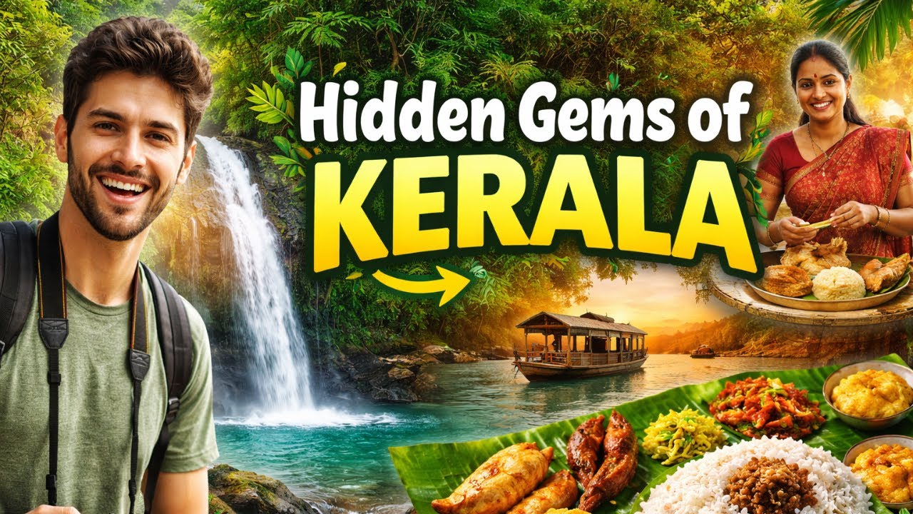 Hidden Gems of Kerala: Local Eats, Waterfalls & Culture You’re Missing!