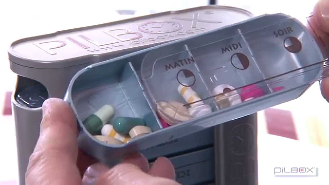 Pilulier semainier Pilbox 7 - Utilisation - Facilavi