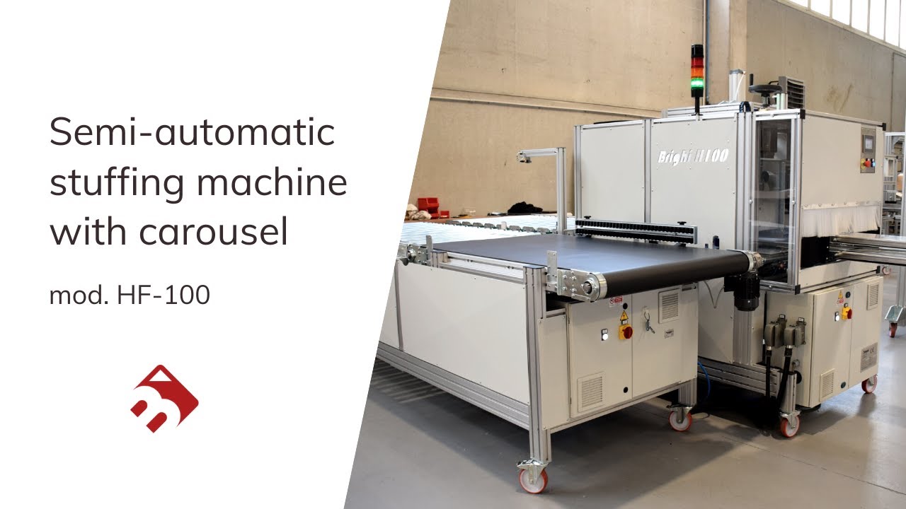 Semi-Automatic Stuffing Machine mod. HF-100 with Carousel