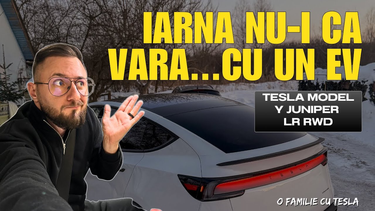 Prima iarnă cu Tesla: merită o mașină electrică fără încărcare acasă?