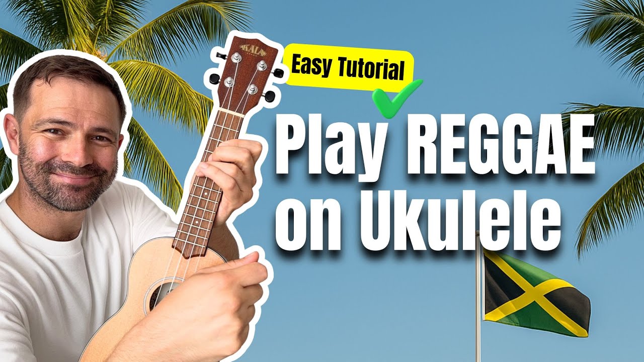 Reggae Ukulele - EASY Percussive Style ('Three Little Birds' Bonus!)