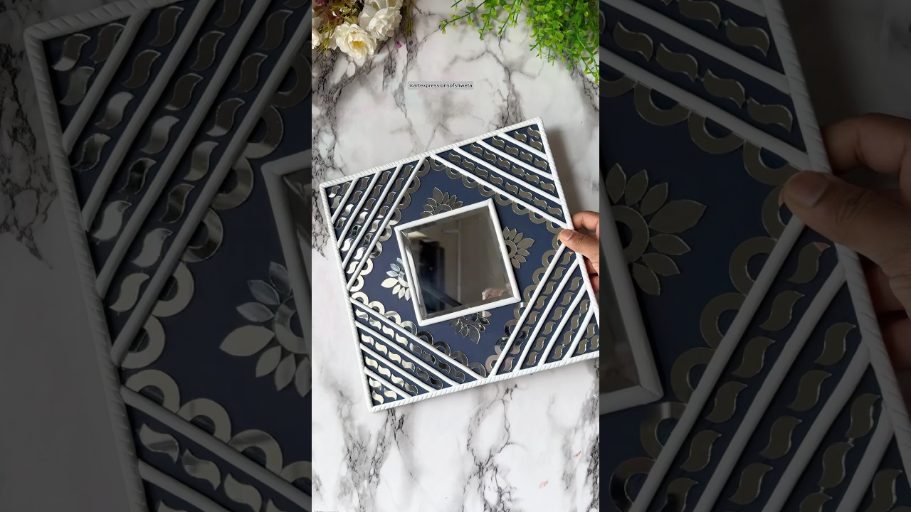 Lippan Art ❤️😍 | Handmade Wall Decor #shorts #art #diy #trending
