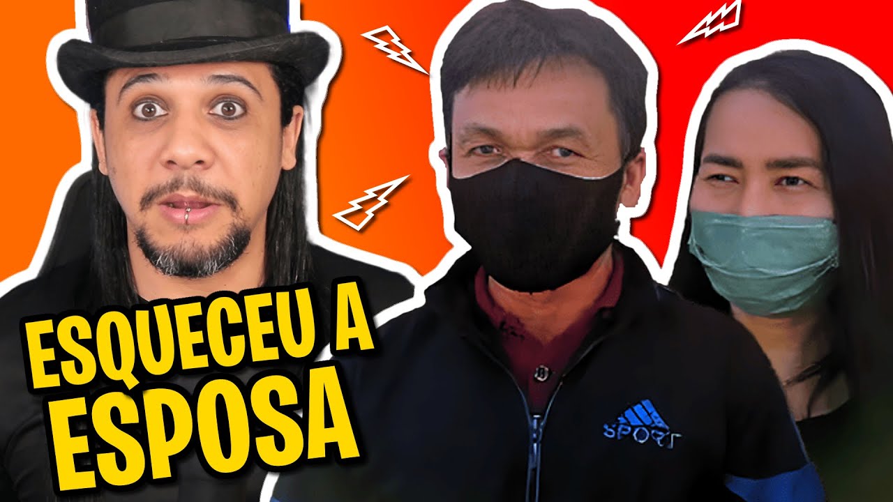 ESQUECEU A ESPOSA NO MEIO DA ESTRADA
