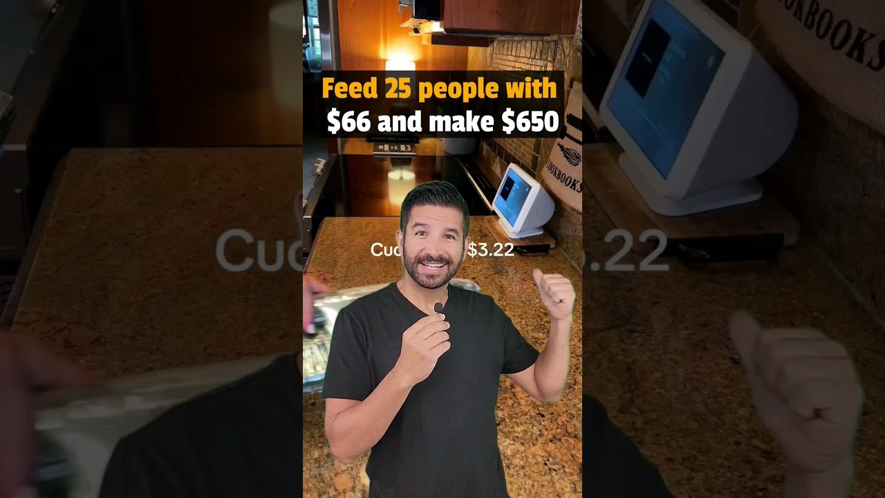 How to Start a Profitable Catering Business: Feeding 25 People Under $70
