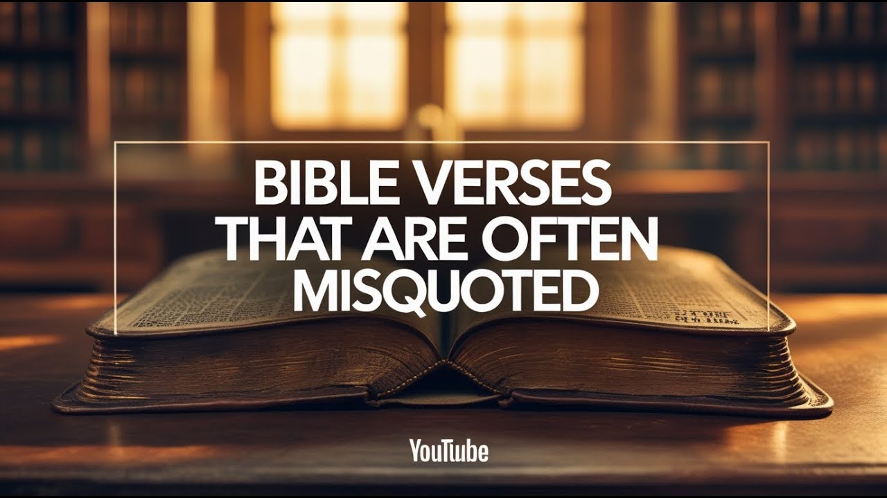 10 Bible Verses Are Often Misquoted And Taken Out Of Context