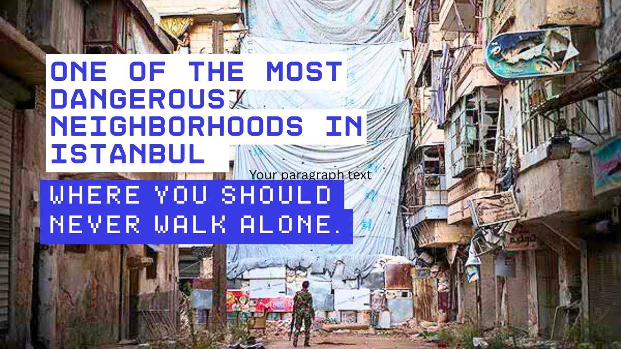 “Chased in Istanbul’s Most Dangerous Neighborhood! | Tarlabasi Gone Wrong” #DangerousNeighborhood