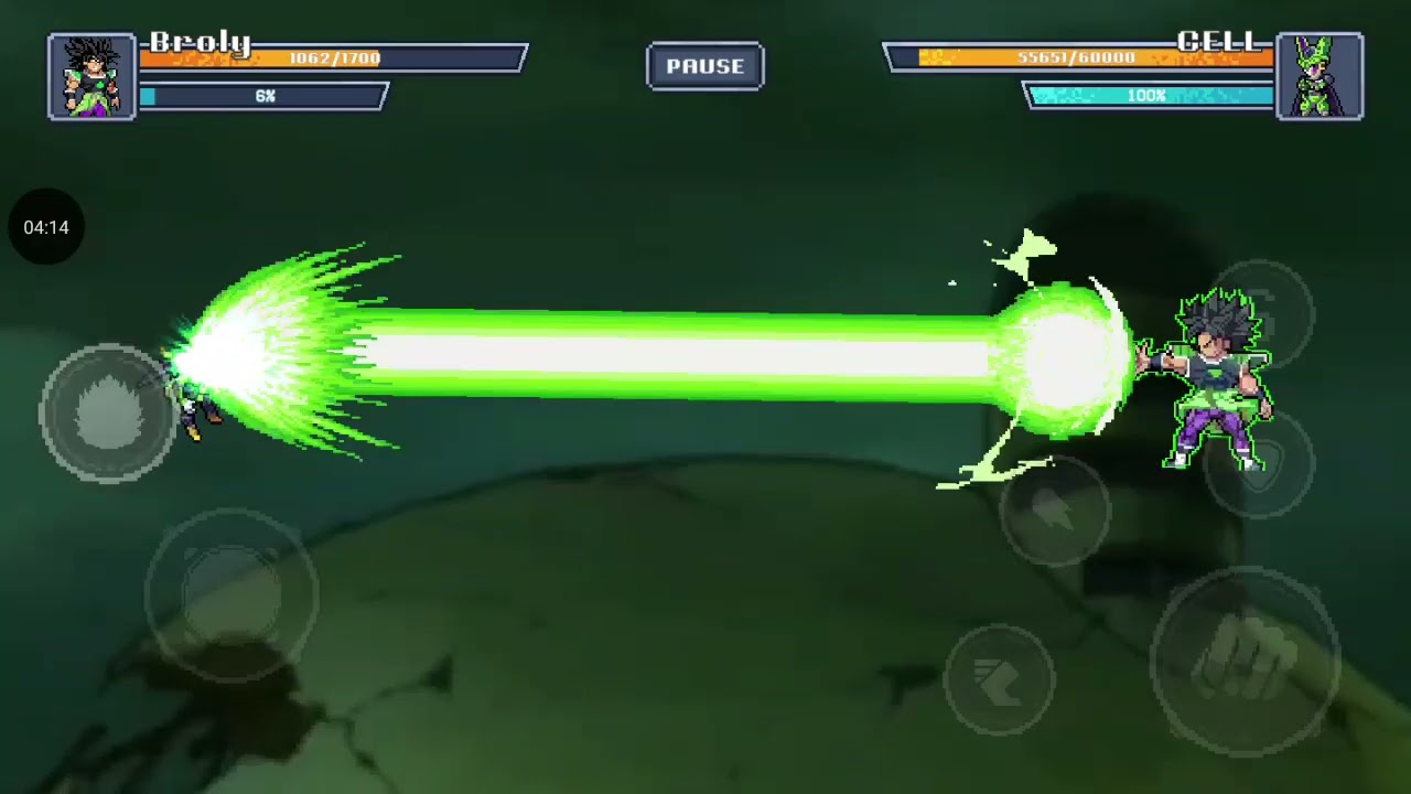 Brolly vs cell  legend warriors