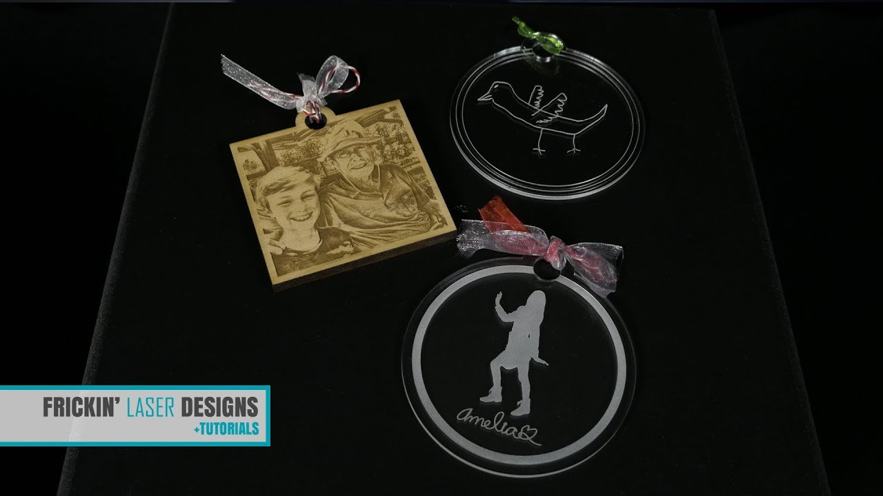 How to Make Three Cool Christmas Ornaments with Your Glowforge (Tutorial)