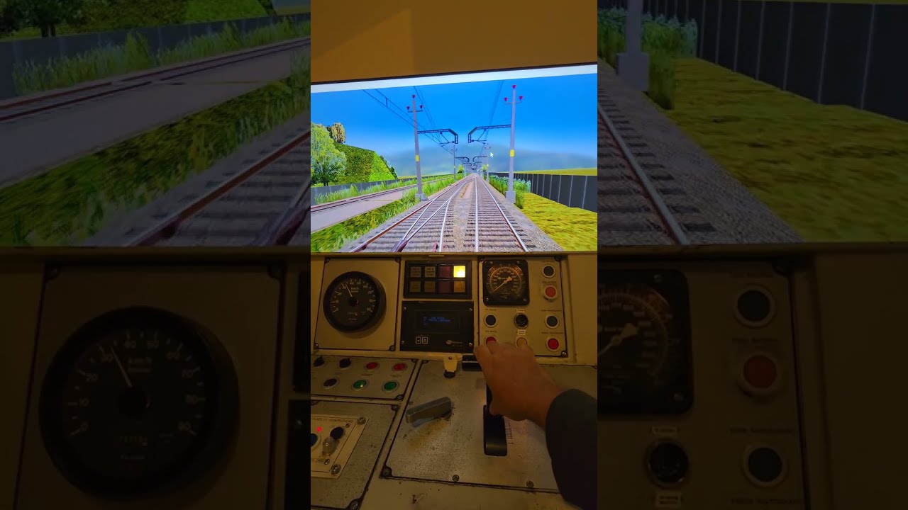 Simulador de Trem / Série 8000 Supervia + Equipagem + Viagem W de Japeri para Oficina de Deodoro.
