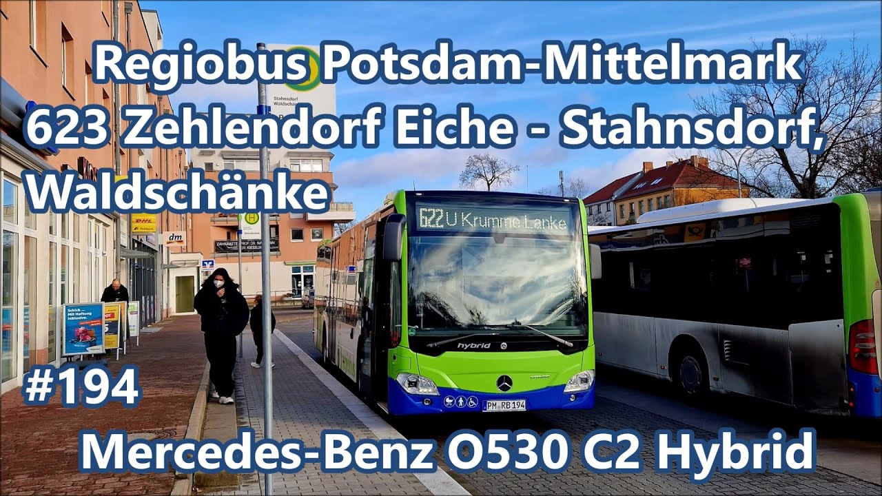 Regiobus Potsdam-Mittelmark - Linie 623, Mercedes-Benz O530 C2 Hybrid #194