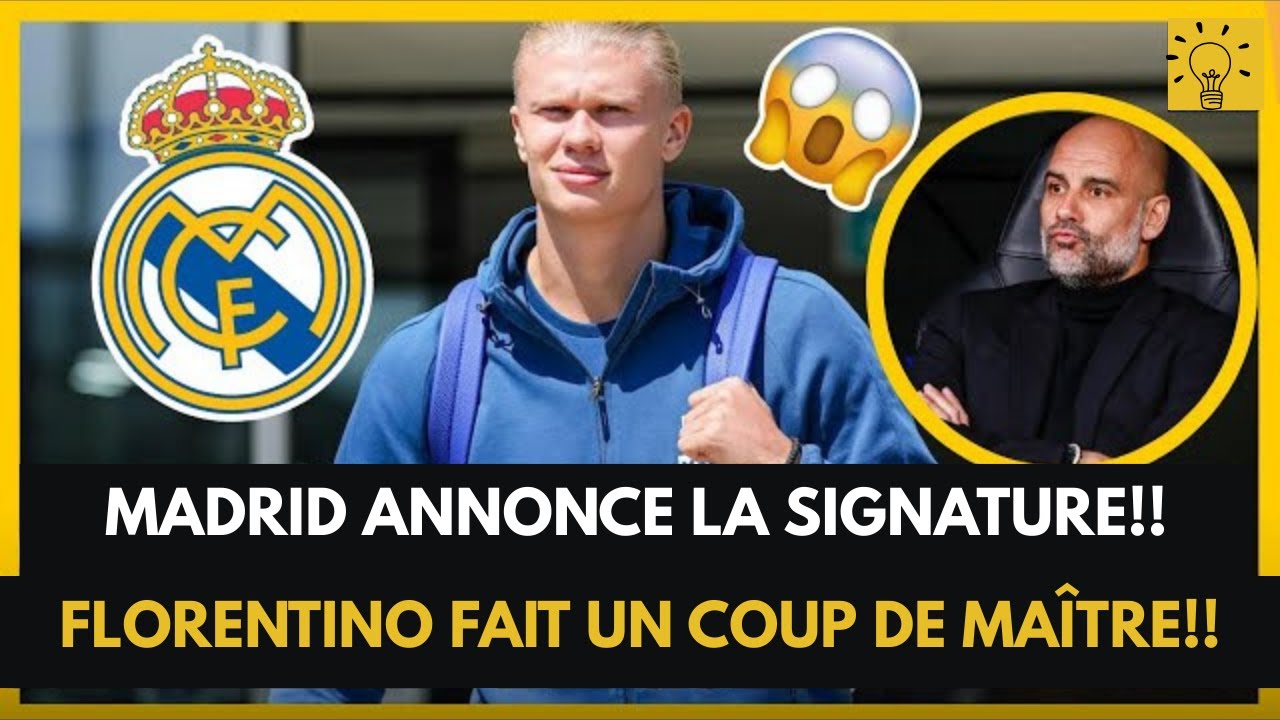 ✅C'EST OFFICIEL / 💥MADRID SECOUE LE MARCHÉ / ACTUALITÉS DU REAL MADRID AUJOURD'HUI