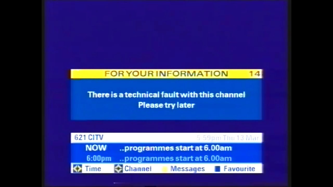 CITV Channel (UK) - Continuity / Adverts (+Closedown) - 13.03.2008