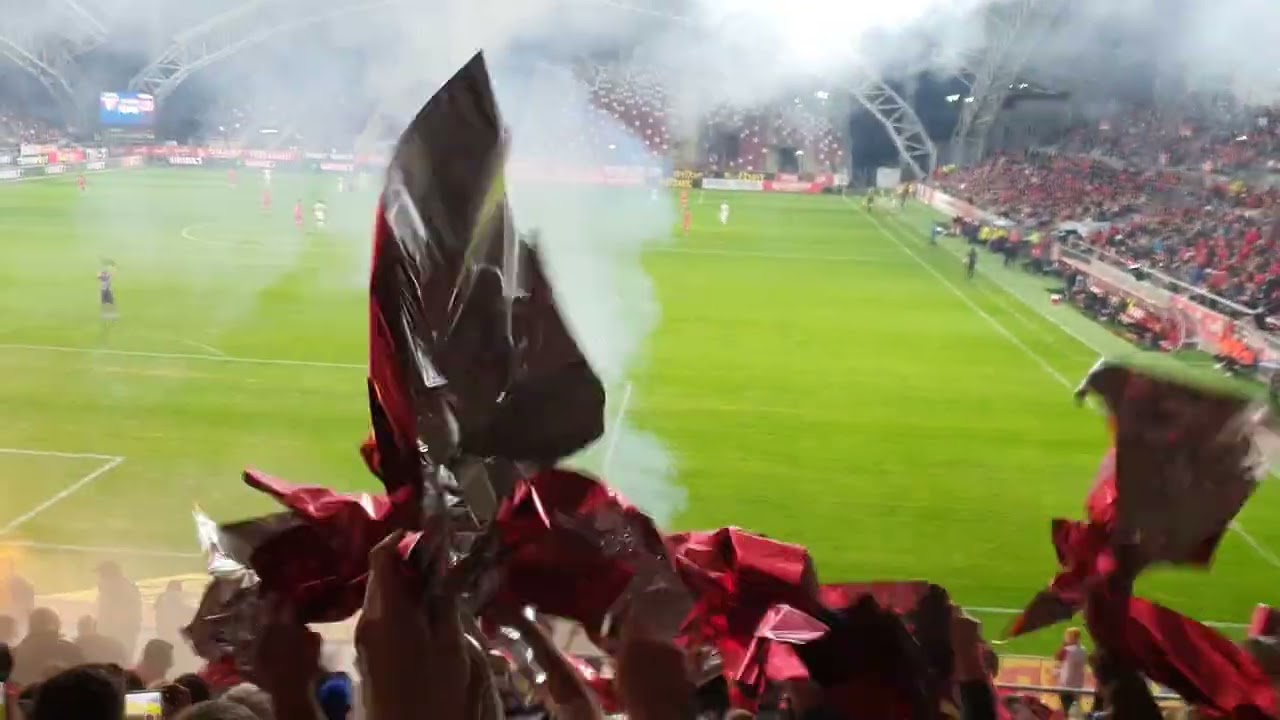 UTA Arad - Atmosfera incendiara pe Stadion