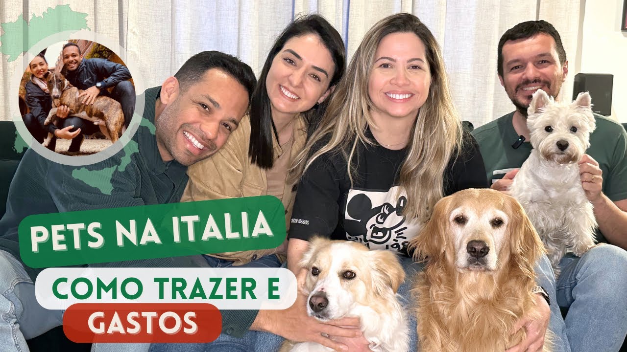 Pets na Itália - como trazer e gastos!