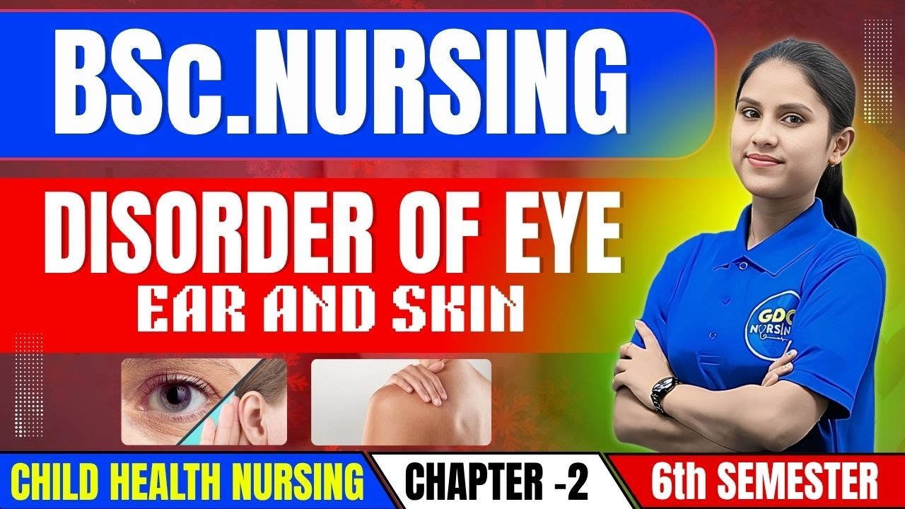 Refractive Error, Otitis Media & Atopic Dermatitis | Definition | causes | Symptoms | Management