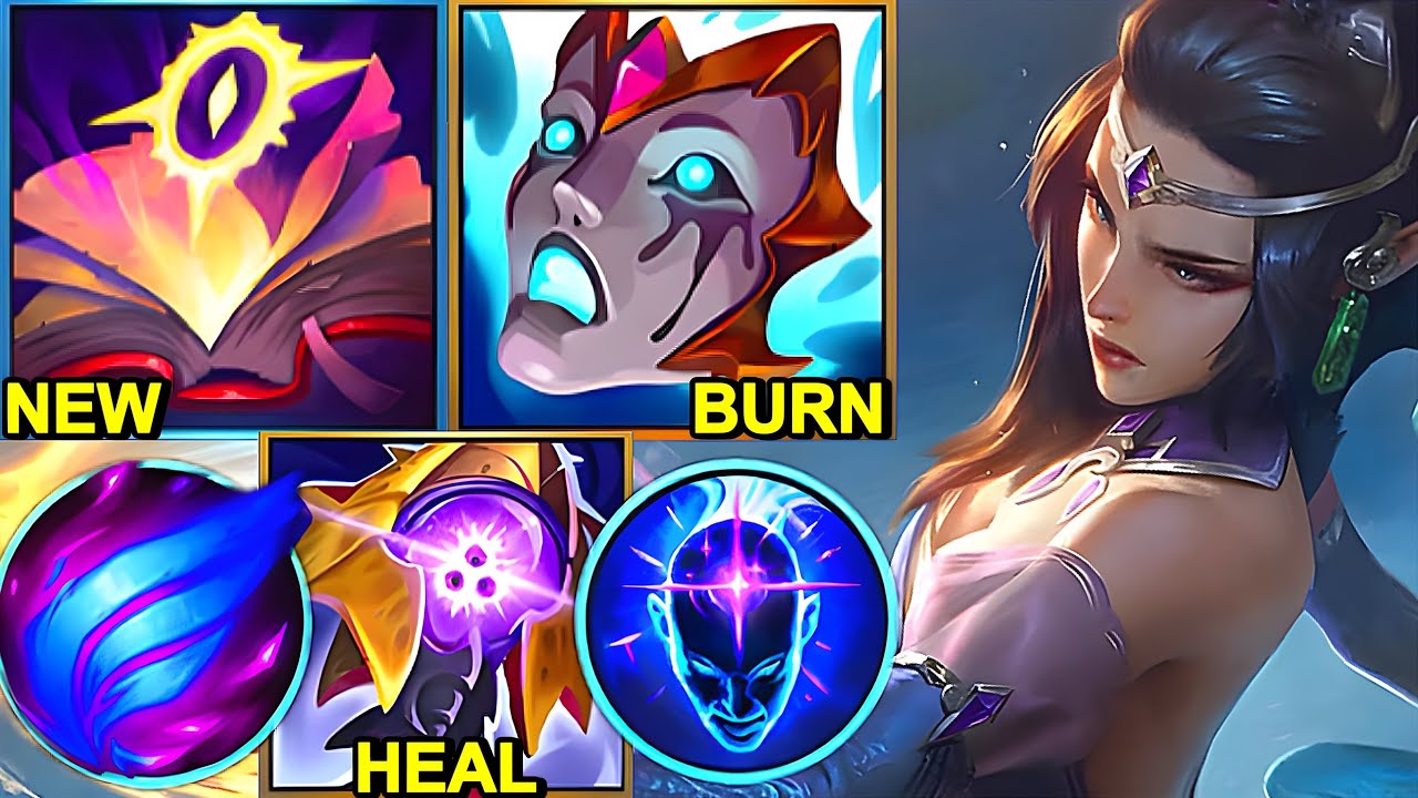 Wild Rift China Morgana Jungle - NEW Mejai's Soulstealer MAX AP MORGANA Build Runes