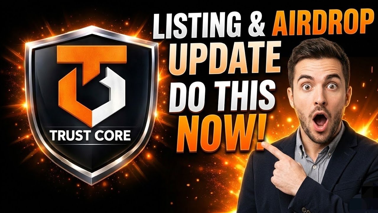 Наконец-то! Обновление информации о листинге Trust Core и аирдропе 🔥 Обзор вывода средств