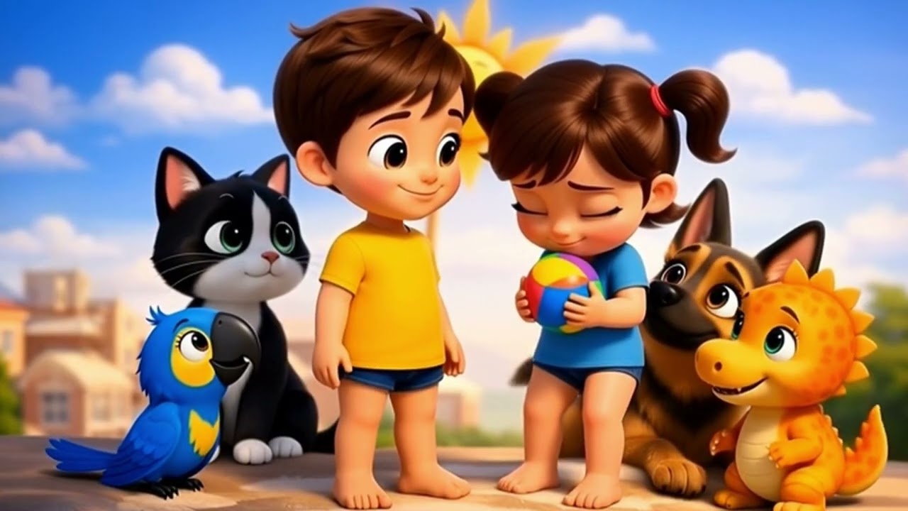 Kindness & Sharing Song | Learn to Be Kind 🐾 | Little Paws & Friends