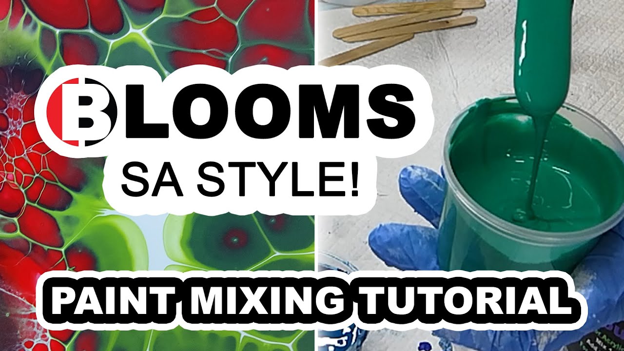 Sheleeart Bloom Paint Mixing Tutorial by @traci_art  #fluidart #sheleeartstyleSheleeart