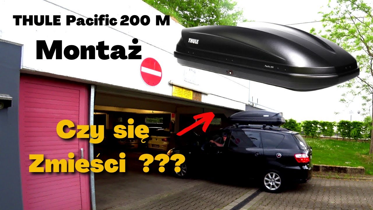 Montujemy  Boxa  Dachowego  z  firmy  THULE  Pacific  200  M  na Toyotę  Avenisi  Verso  👍👍👍👍👍👌👌👌👌👌