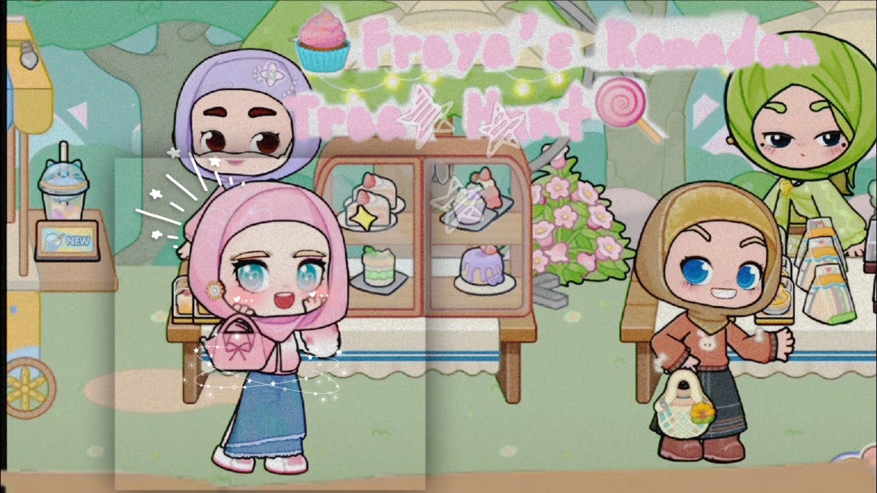 🧁 Freya's Ramadan Treat Hunt 🧁  ✿Game world✿. ~no voice~  ✧asmr✧