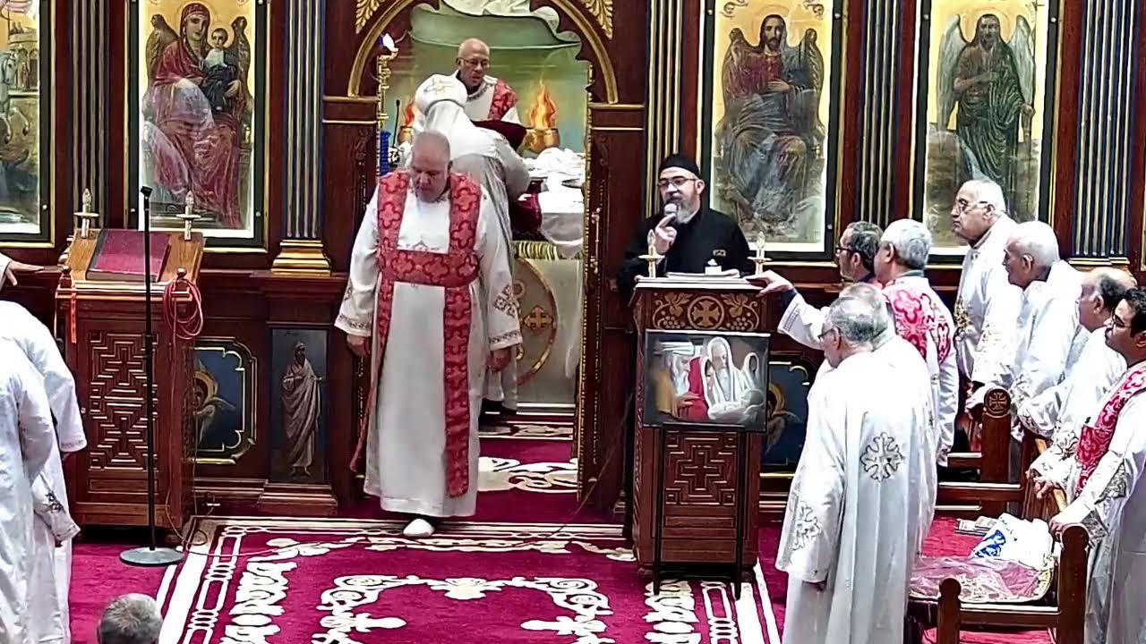 صلاة القداس الالهي التاني  يوم الاحـــــــد 15 - 2 - 2026