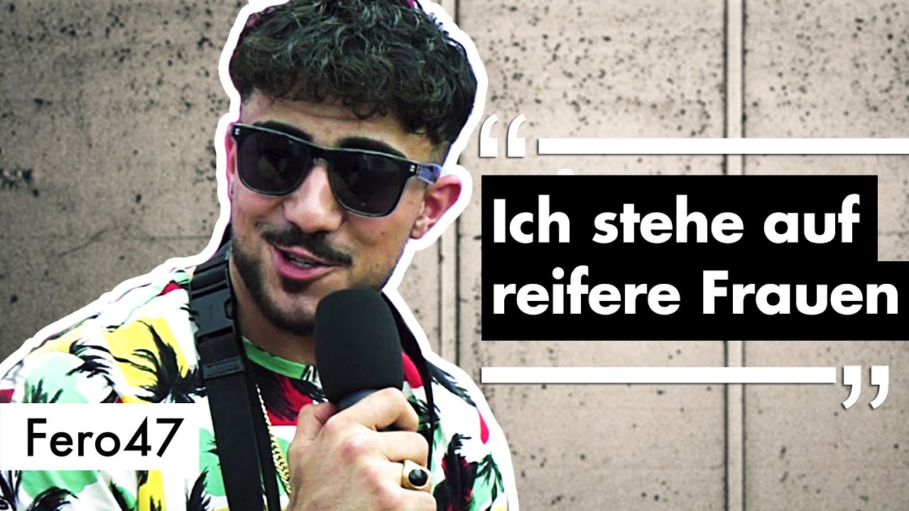 FERO47 Interview: Erstes Live-Konzert, Verhältnis zu älteren Frauen, Kontakt mit Will Smith