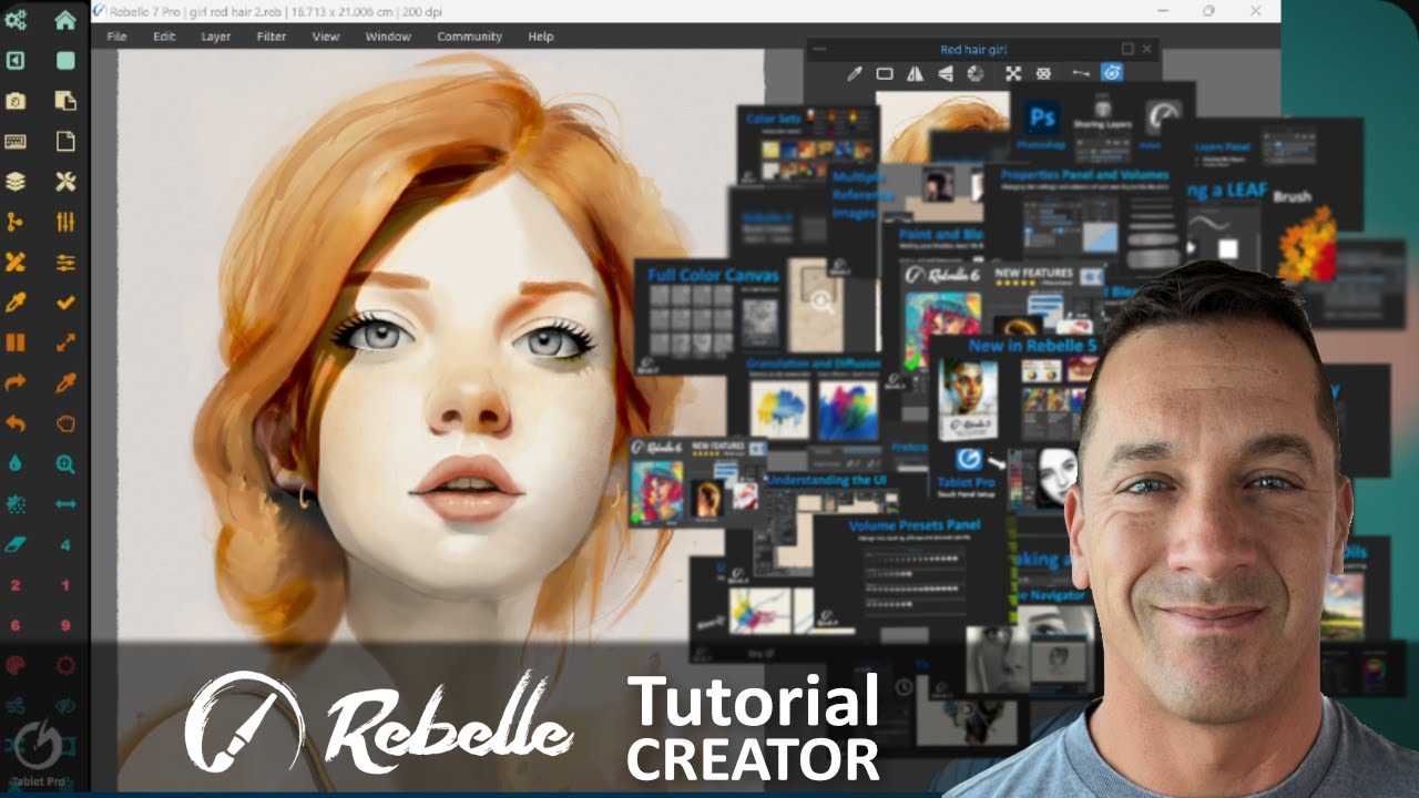 Я создал более 100 обучающих материалов для Rebelle 7 — Как я использую программу — Экспертное ру...