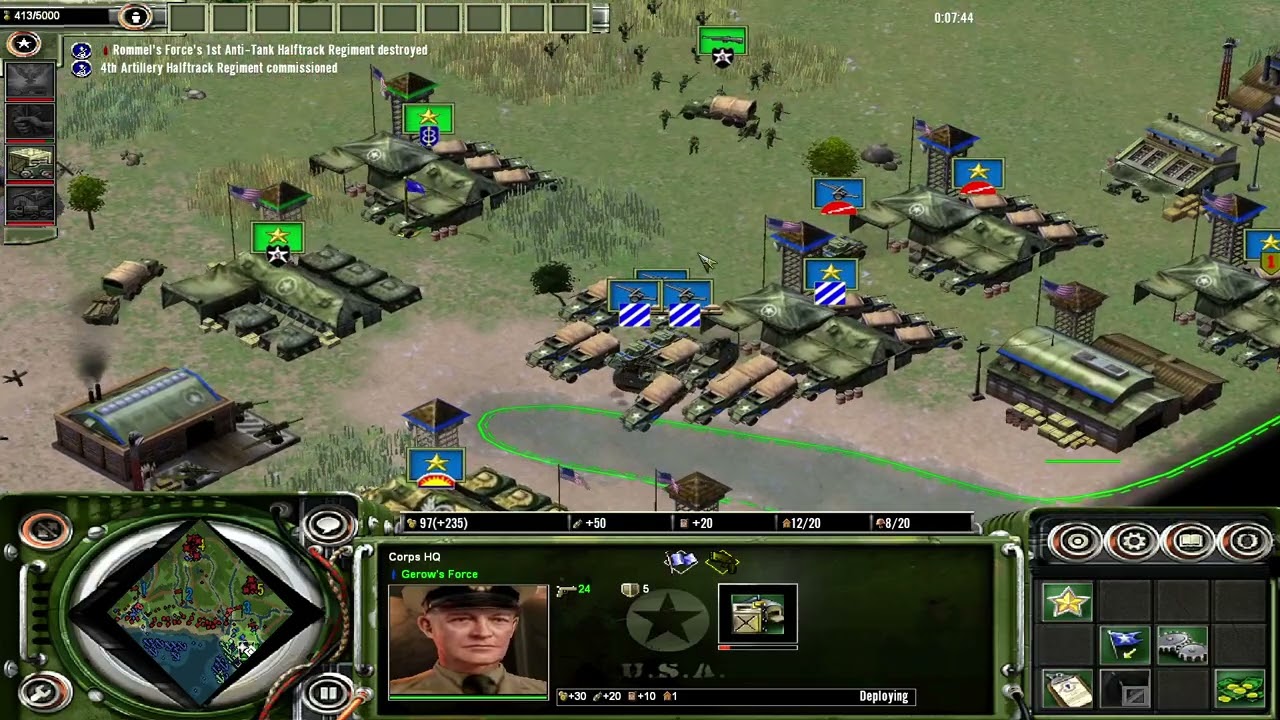 Axis & Allies (2004) Allies Campaign - D-day