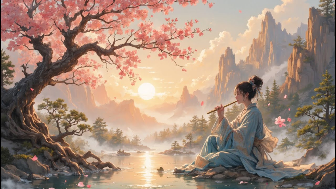 Beautiful Chinese Relaxing Music for Healing, Stress Relief & Deep Sleep