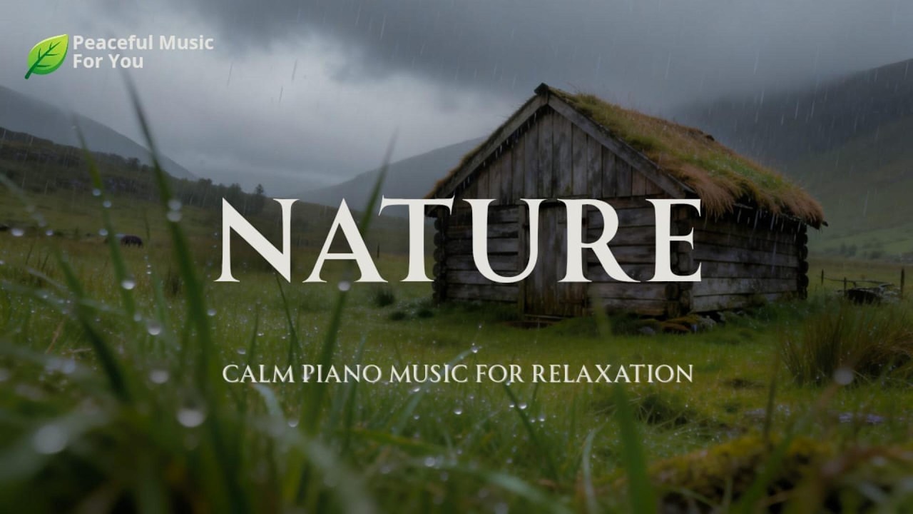 Peaceful Soft Piano Music for Stress Relief (No Vocals) | 1 Hour Calm Night Relaxation #26