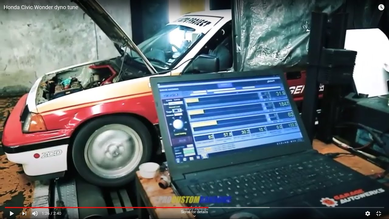Honda Civic Wonder dyno tune