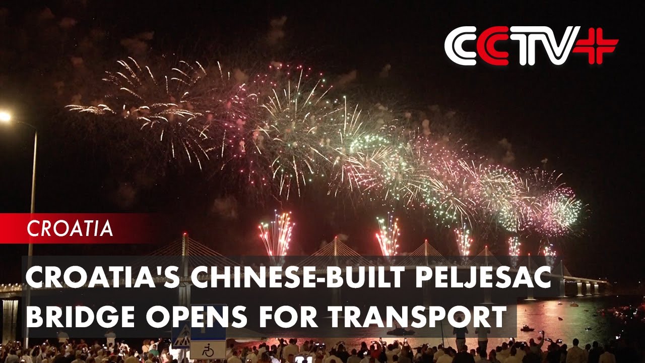 Croatia's Chinese-Built Peljesac Bridge Opens for Transport