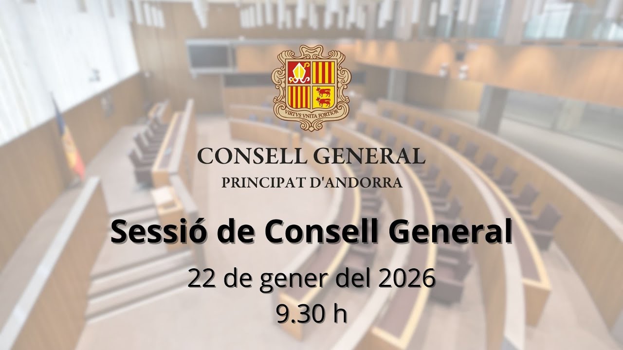 Sessió de Consell General (matí)