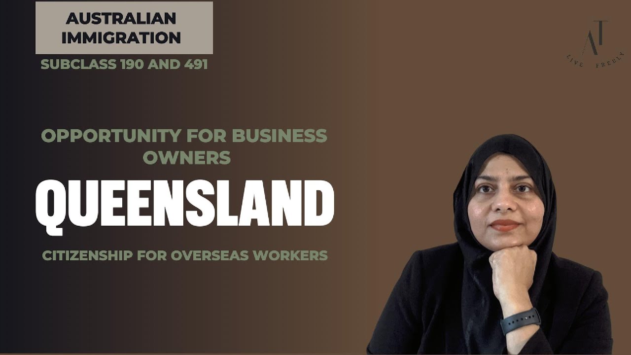 Subclass 190 & 491 for Queensland | PR Pathways & Eligibility Explained (English Subtitle)
