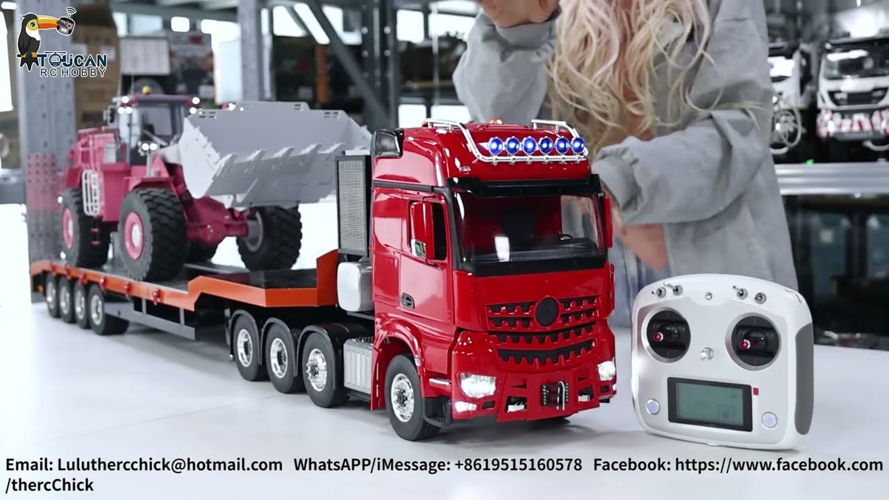 Unleashing the LESU 1/14 8x8 RC semi Tractor Truck - Ultimate Power Description: