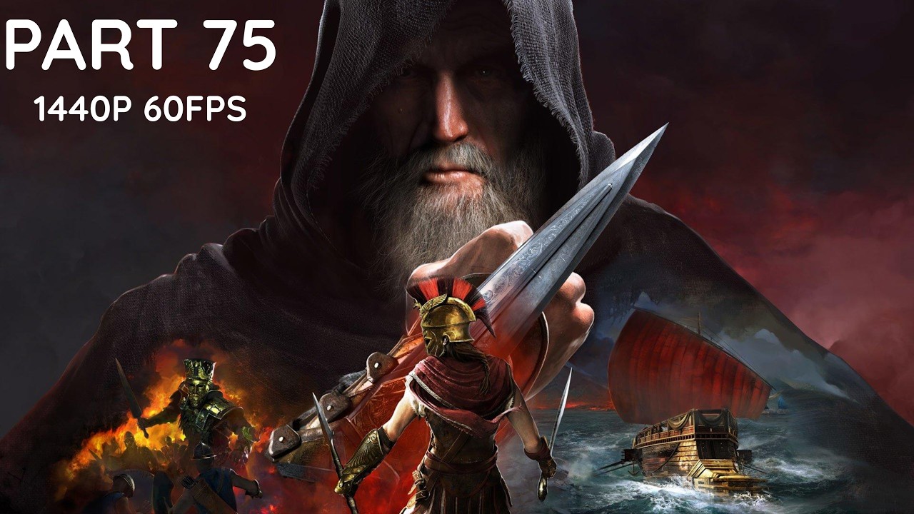 ASSASSIN'S CREED ODYSSEY 100% Walkthrough Gameplay Part 75 - No Commentary (PC - 1440p 60FPS)