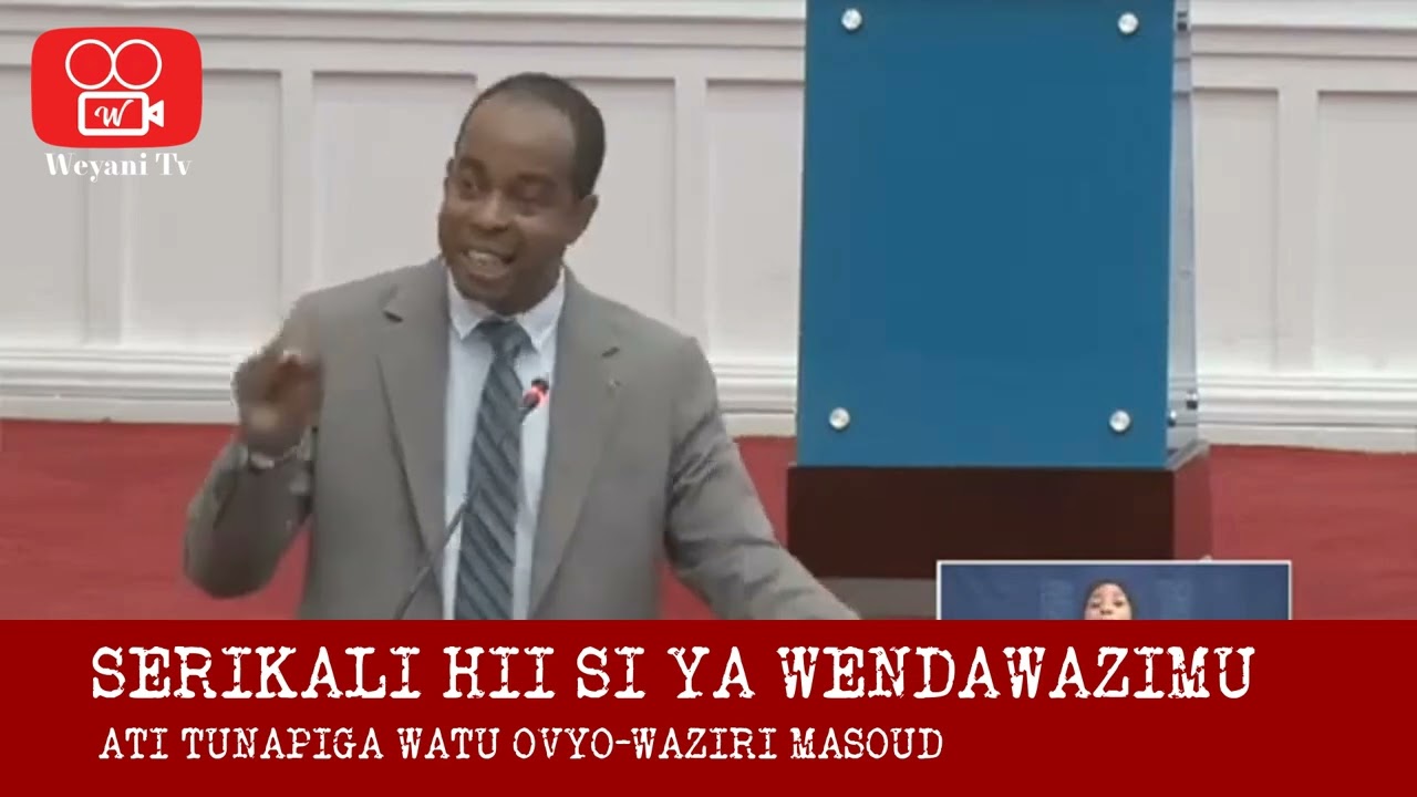 Serikali hii si ya wendawazimu hadi tupige watu ovyo, ila atakayetaka atapigwa-Waziri Masoud